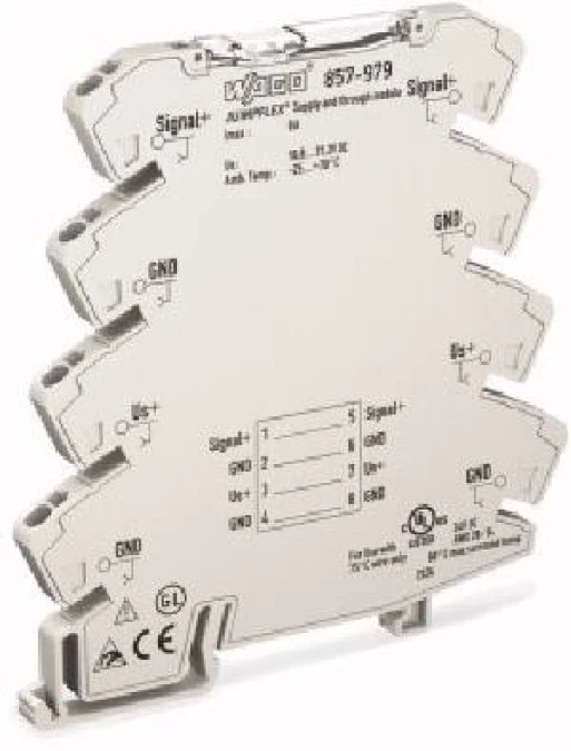 Moduł zasilania JUMPFLEX przelotowy 857‑979 /1szt./ - obrazek 1