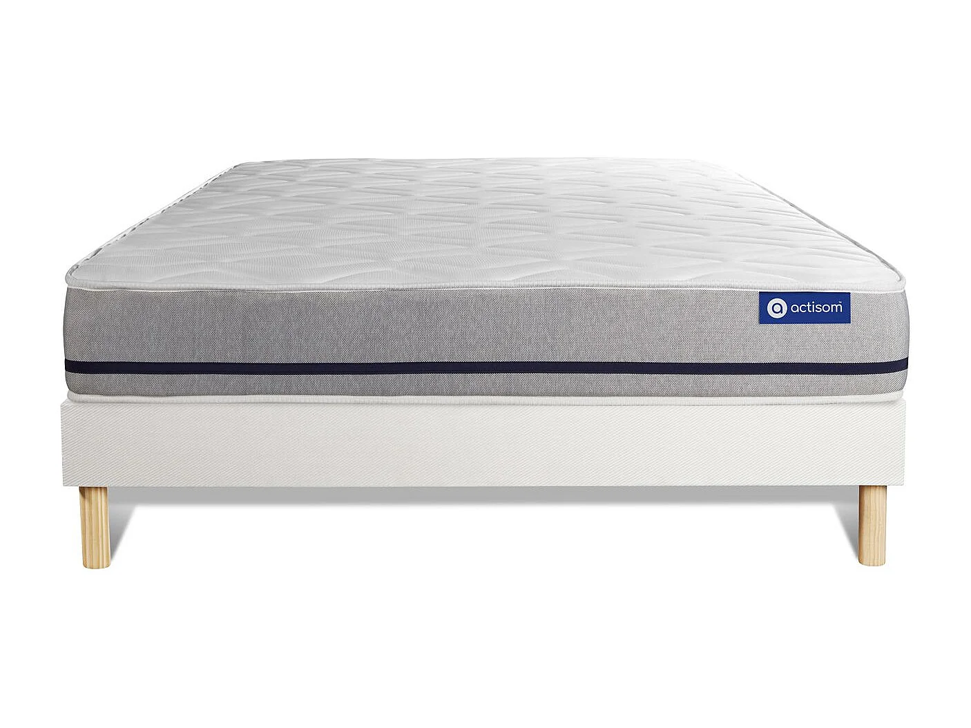 Materac Actilatex soft 130x190cm + zestaw podstawa lózka 4255541 - obrazek 1