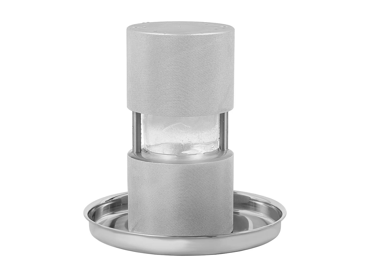 Maszyna do Lodu SucceBuy 61 mm, Pressa do Lodu w Okrągłym Aluminium dla Whisky, Srebrna 4306614