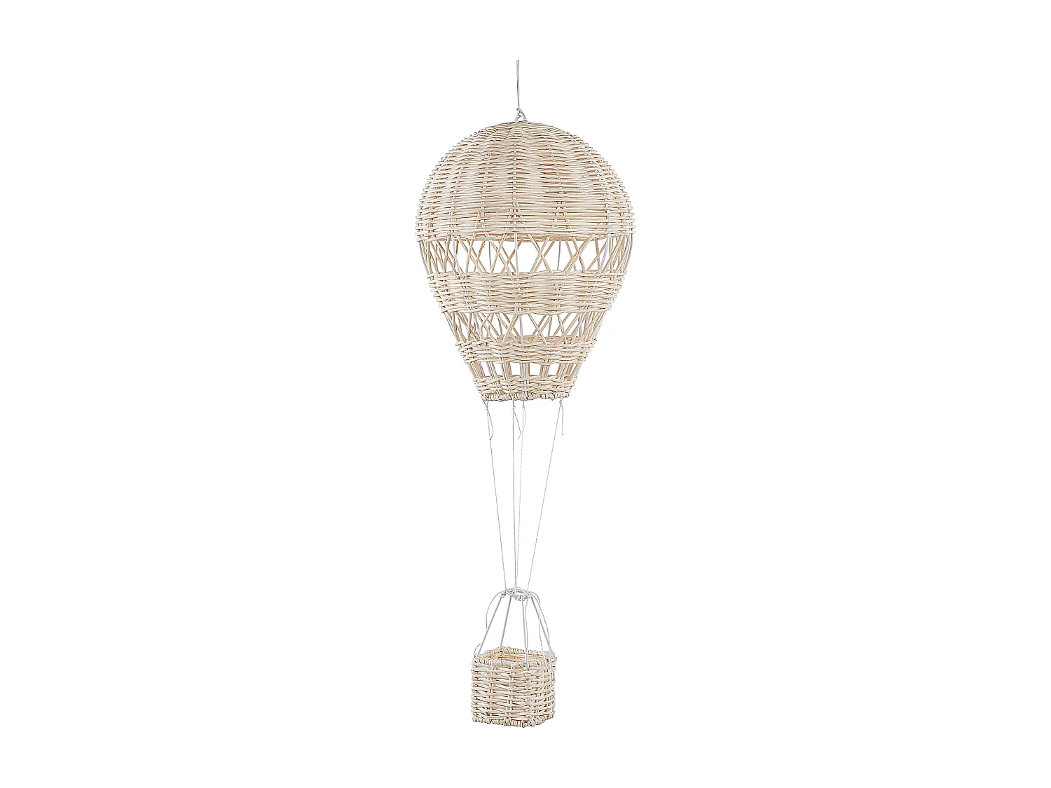 Dekoracja ścienna Balon BEMBA Rattan 60 cm Naturalny 608153 - obrazek 1