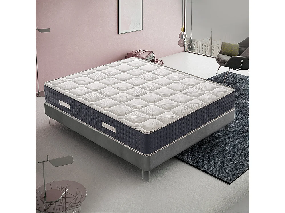 Materac piankowy 120x190 cm - Pianka memory - Grubość 30 cm - 9 stref 4378733 - obrazek 1