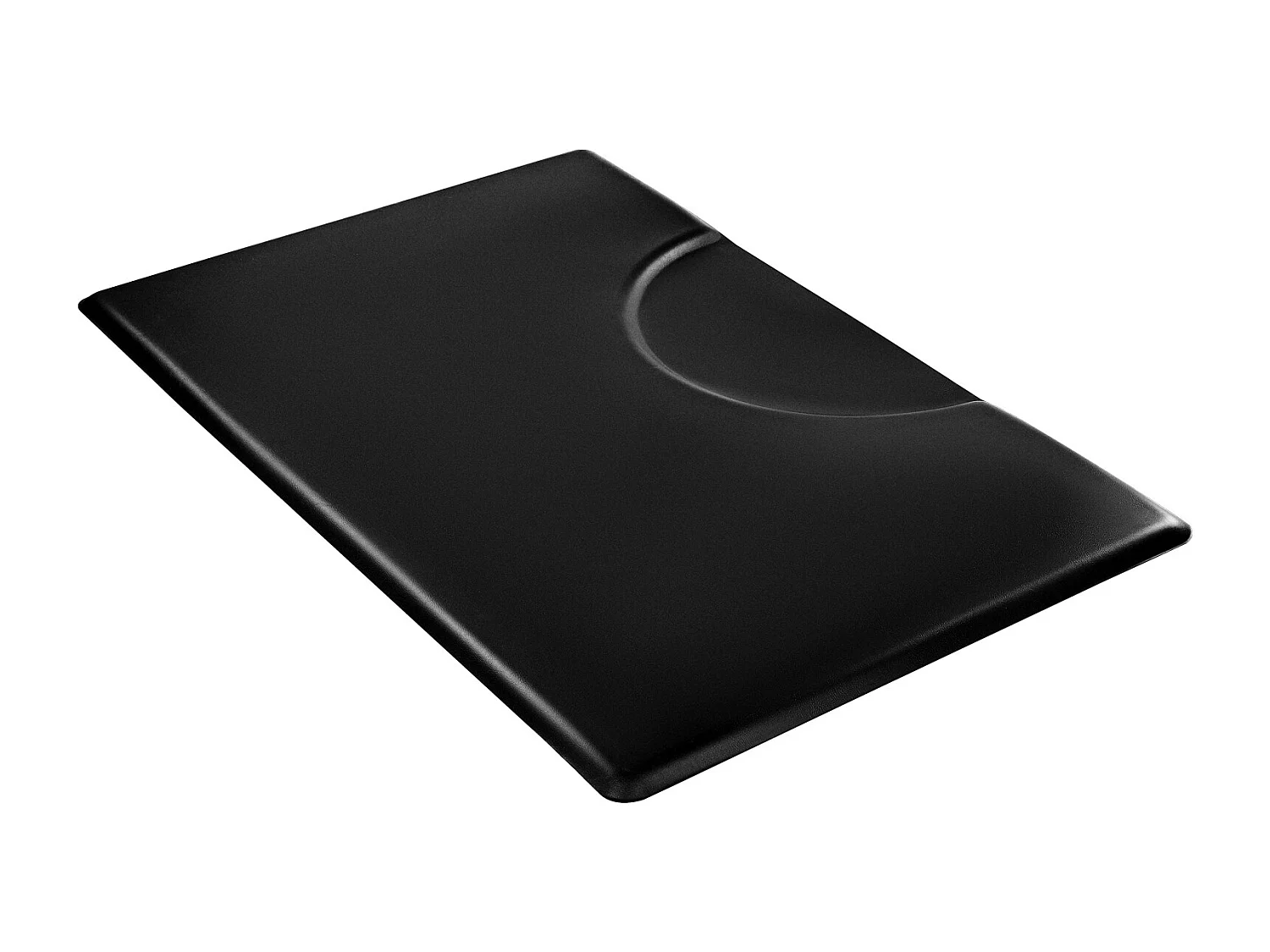 Dywan do Salonu SucceBuy dla Fryzurystów, Prostopadłościenny, Anty-Zmęczenie, 152.5 x 91.5 cm, z PVC + PU o Grubości 2.3 cm, z Okrągłym Wycięciem 4386485 - obrazek 1