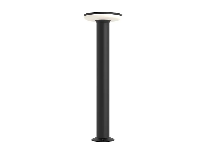Mac Floor XL Czarny 3000K – 12W IP65 60cm wysokości zewnętrzna lampa słupkowa LED w aluminium – Downlight – Beneito & Faure 4539036