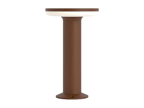 Mac Floor Corten 4000K – 12W IP65 30cm wysokości zewnętrzna lampa słupkowa LED w aluminium – Downlight – Beneito & Faure 4539058