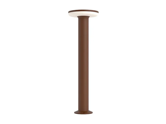 Mac Floor XL Corten 3000K – 12W IP65 aluminium zewnętrzna lampa słupkowa LED h60cm – Downlight – Beneito & Faure 4539081
