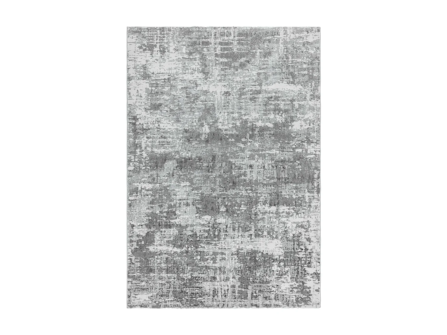 Dywan abstrakcyjny - 200x290cm - szary, biały - Orion Abstract Silver 4580236 - obrazek 1