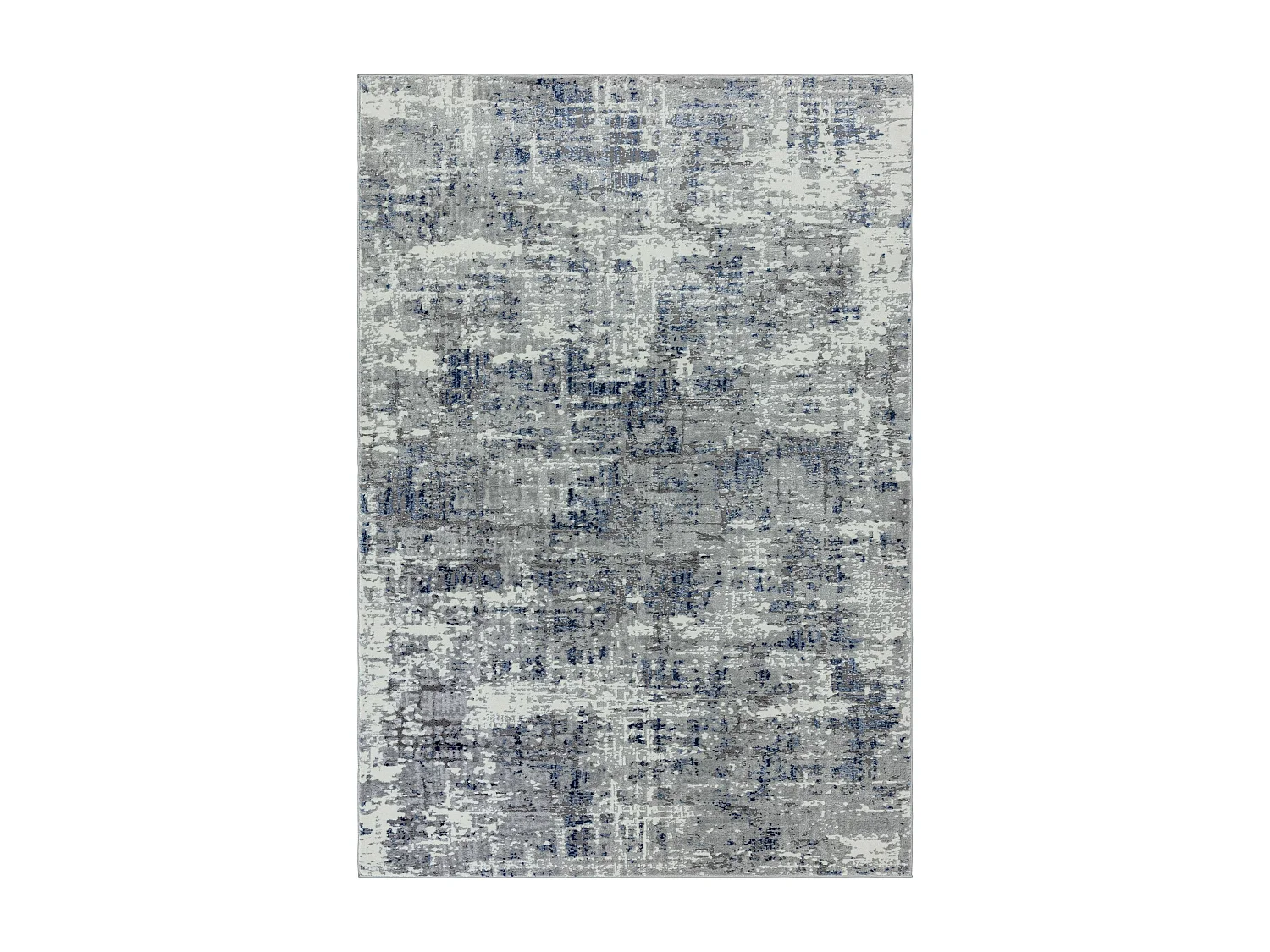 Dywan abstrakcyjny - 200x290cm - szary, niebieski, biały - Orion Abstract Blue 4580243 - obrazek 1
