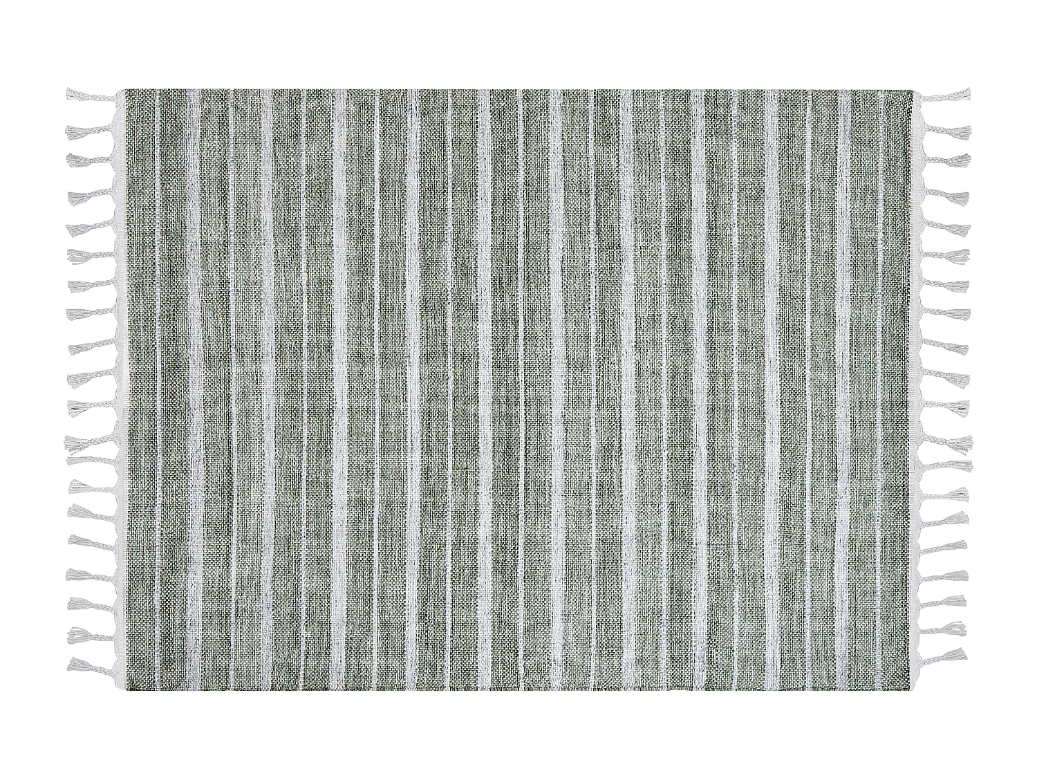 Dywan 140 x 200 cm zielony BADEMLI 696681 - obrazek 1