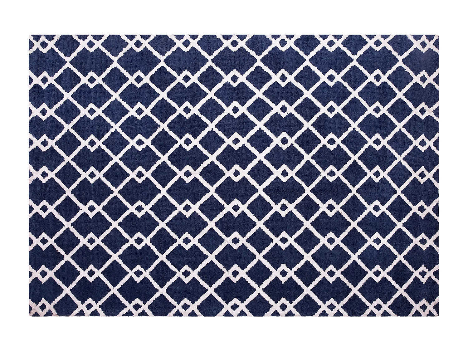 Dywan 140 x 200 cm niebieski SERRES 177807 - obrazek 1