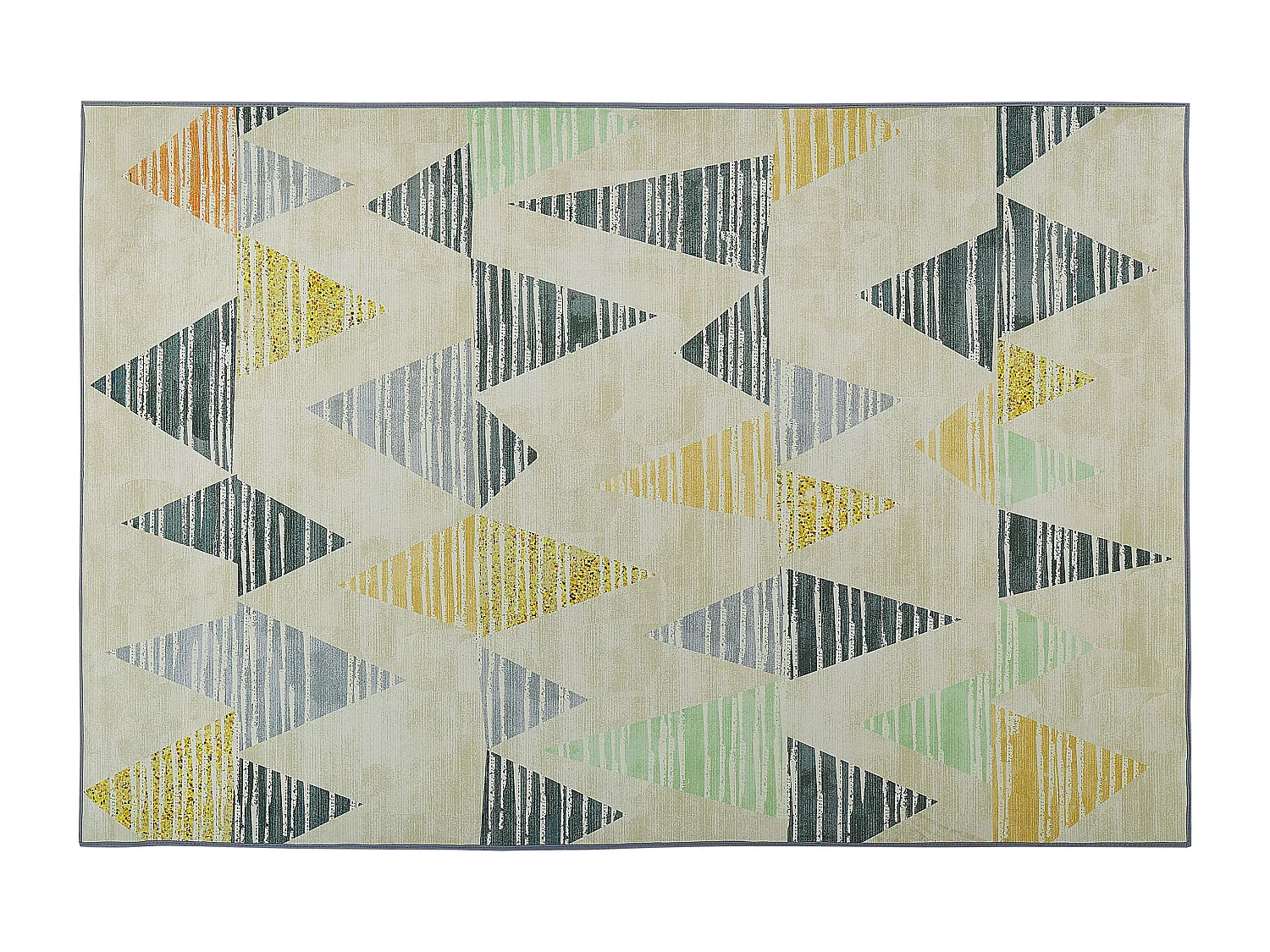 Dywan 140 x 200 cm wielokolorowy YAYLA 179479 - obrazek 1