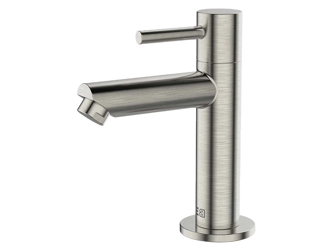 Deco bateria umywalkowa ze stali nierdzewnej zimna woda - Essebagno 3896032 - obrazek 1