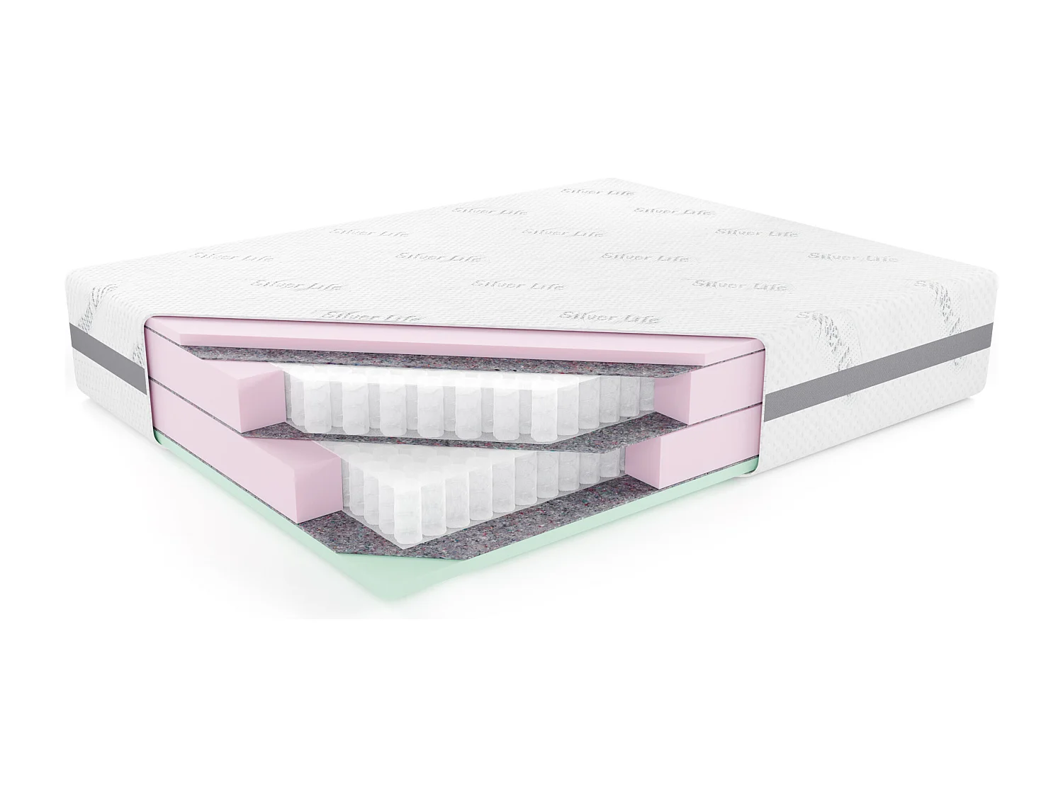 Materac kieszeniowy POCKET PREMIUM, 100x200 cm, H3/H3 4750963 - obrazek 1