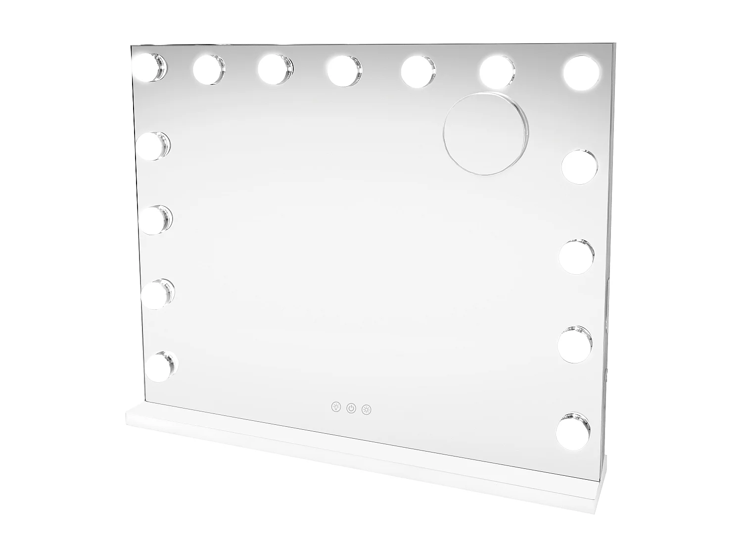 Lustro LED Bluetooth – 58 x 46 cm 3498546