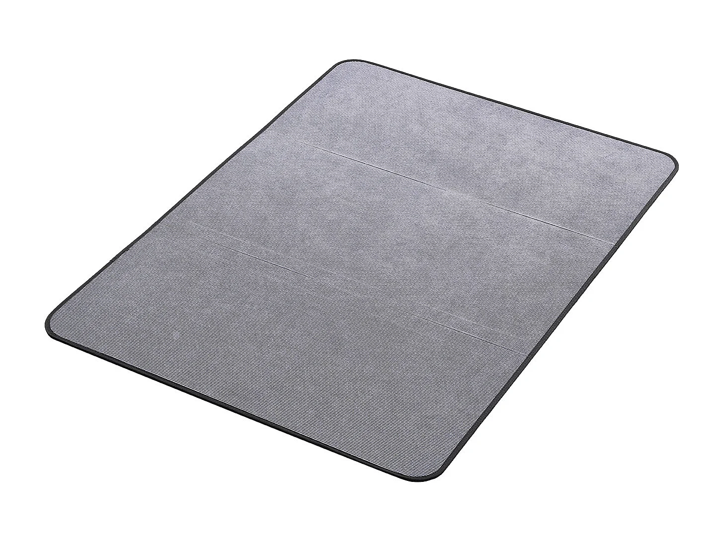 Mata pod Krzesło Biurowe SucceBuy 121,9×91,4 cm, Mata Ochronna do Krzeseł na Kółkach, Twarda Ochrona Podłogi z Powierzchnią z Weluru Prążkowanego 4807876