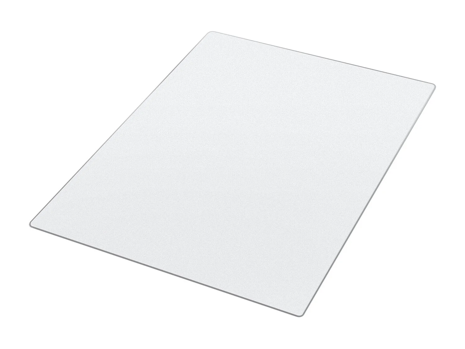 Mata pod Krzesło Biurowe SucceBuy Przezroczysta 121,9×91,4 cm, Mata Ochronna do Krzeseł na Kółkach, Twarda Ochrona Podłogi Prostokątna, do Domu Biura 4807900