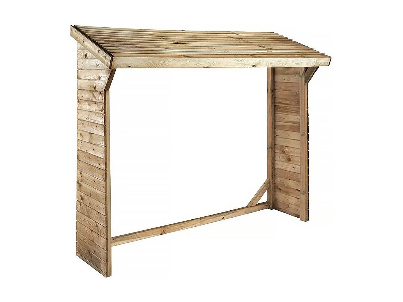 Domek z bali - 1,05 m² - 2,10 x 0,50 x 1,8 m- 2 sterty 1887505 - obrazek 1