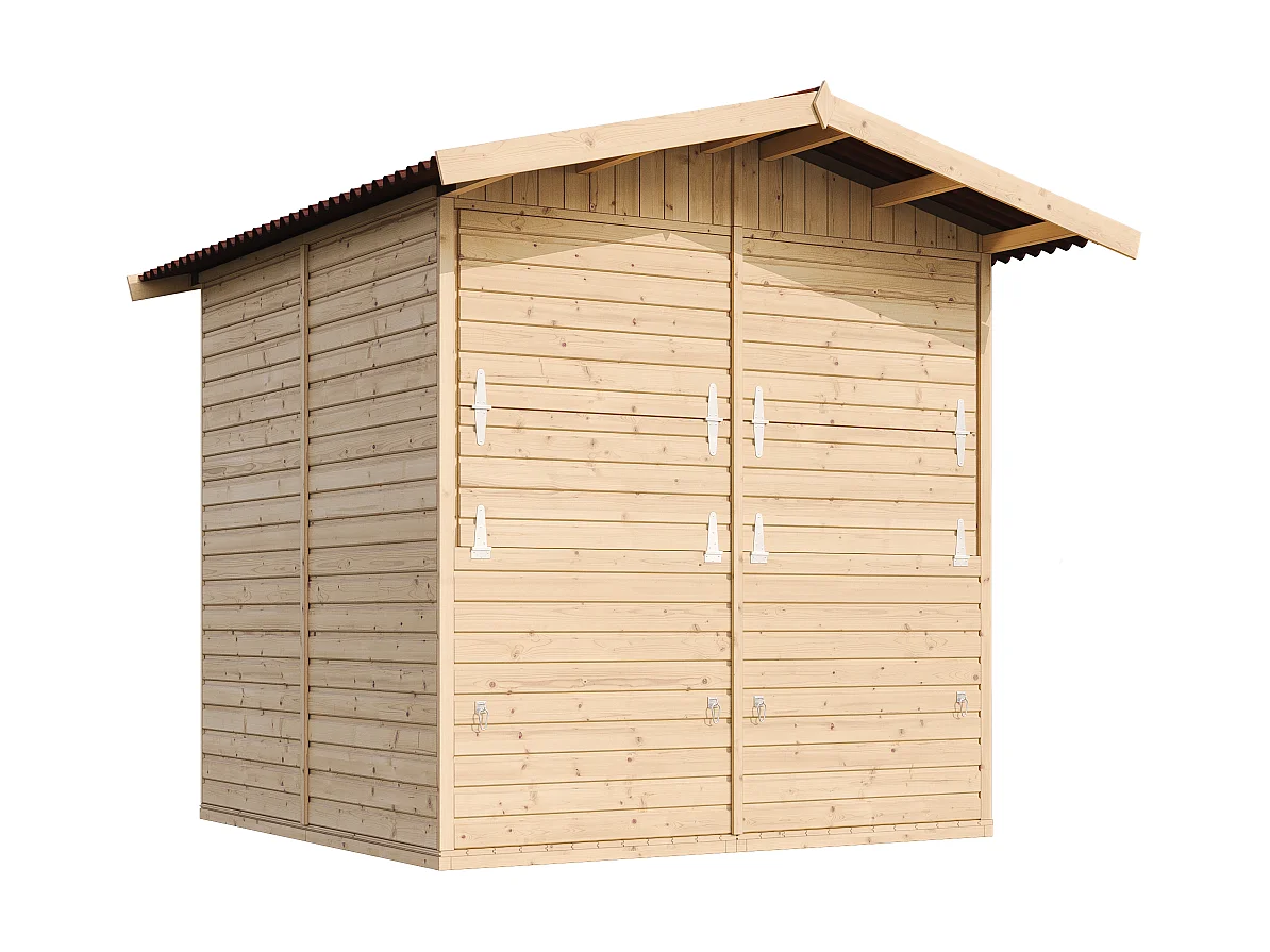 Domek handlowy, drewniany kiosk - 4m² - M149 3596488 - obrazek 1