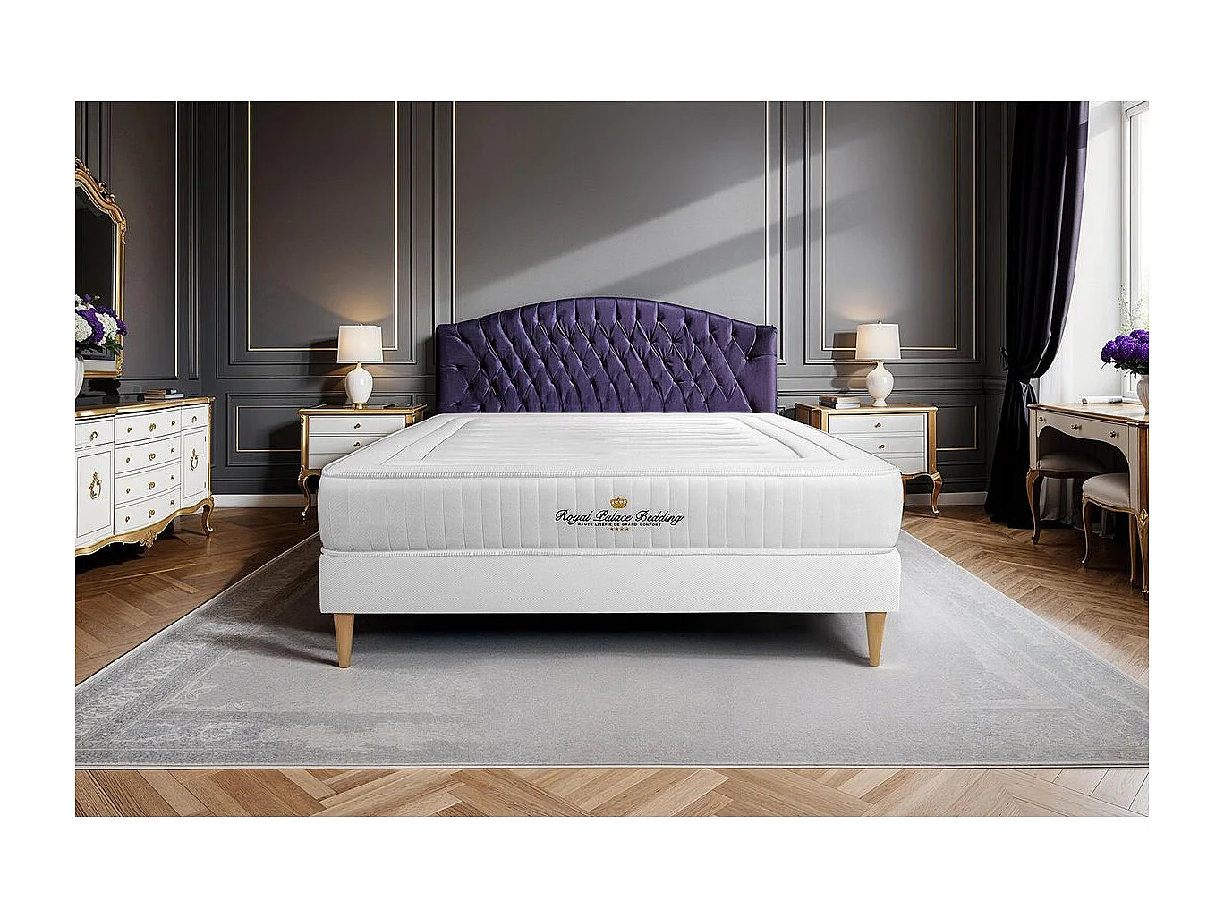 Materac Nottingham 160x200cm, Grubosc : 20 cm, Pianka z pamiecia ksztaltu, Wysoki, 3 strefy komfortu 169065 - obrazek 1