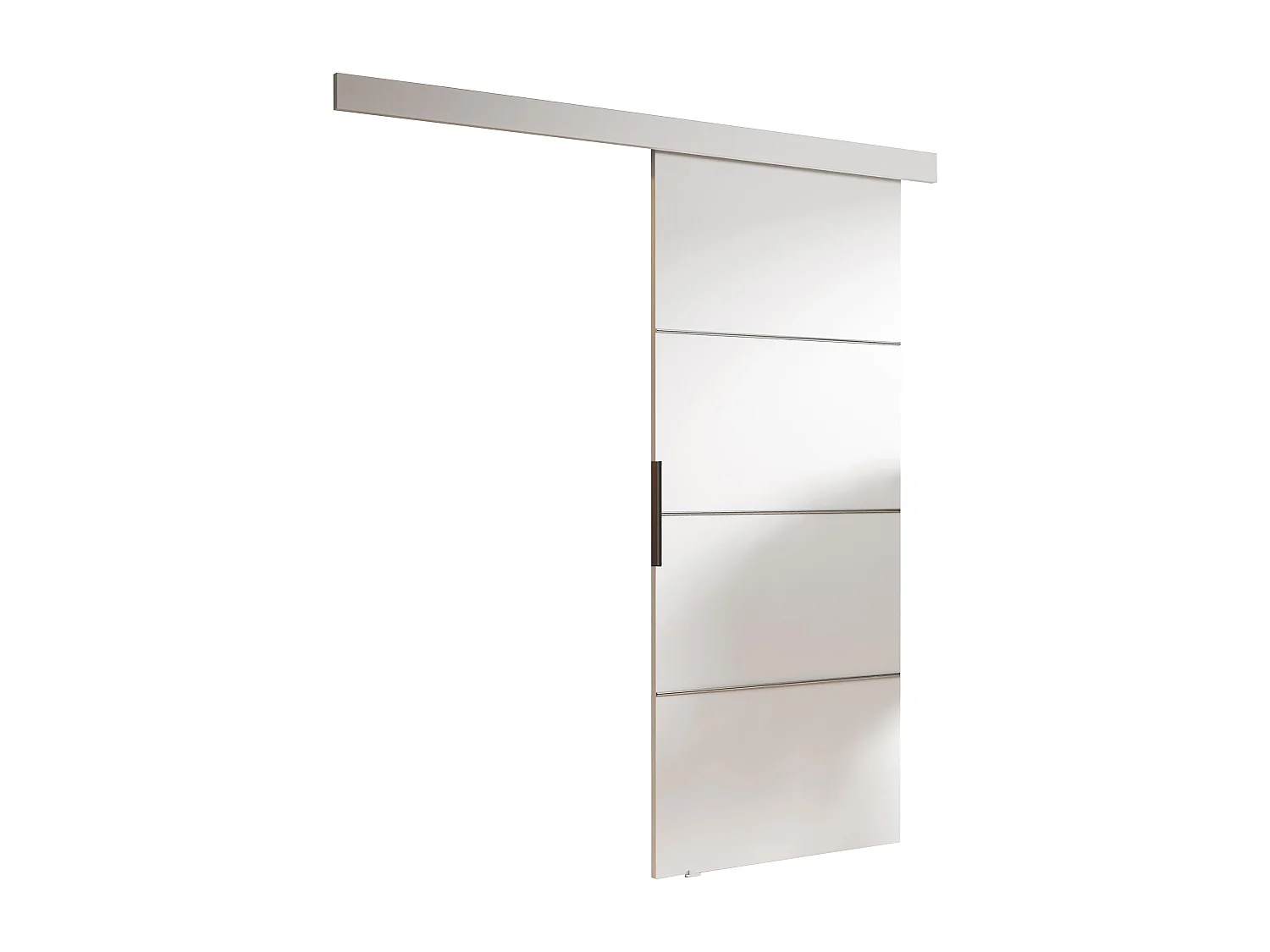 Drzwi przesuwne z maskownicą MALIBU PLUS 80 biały 4879917 - obrazek 1