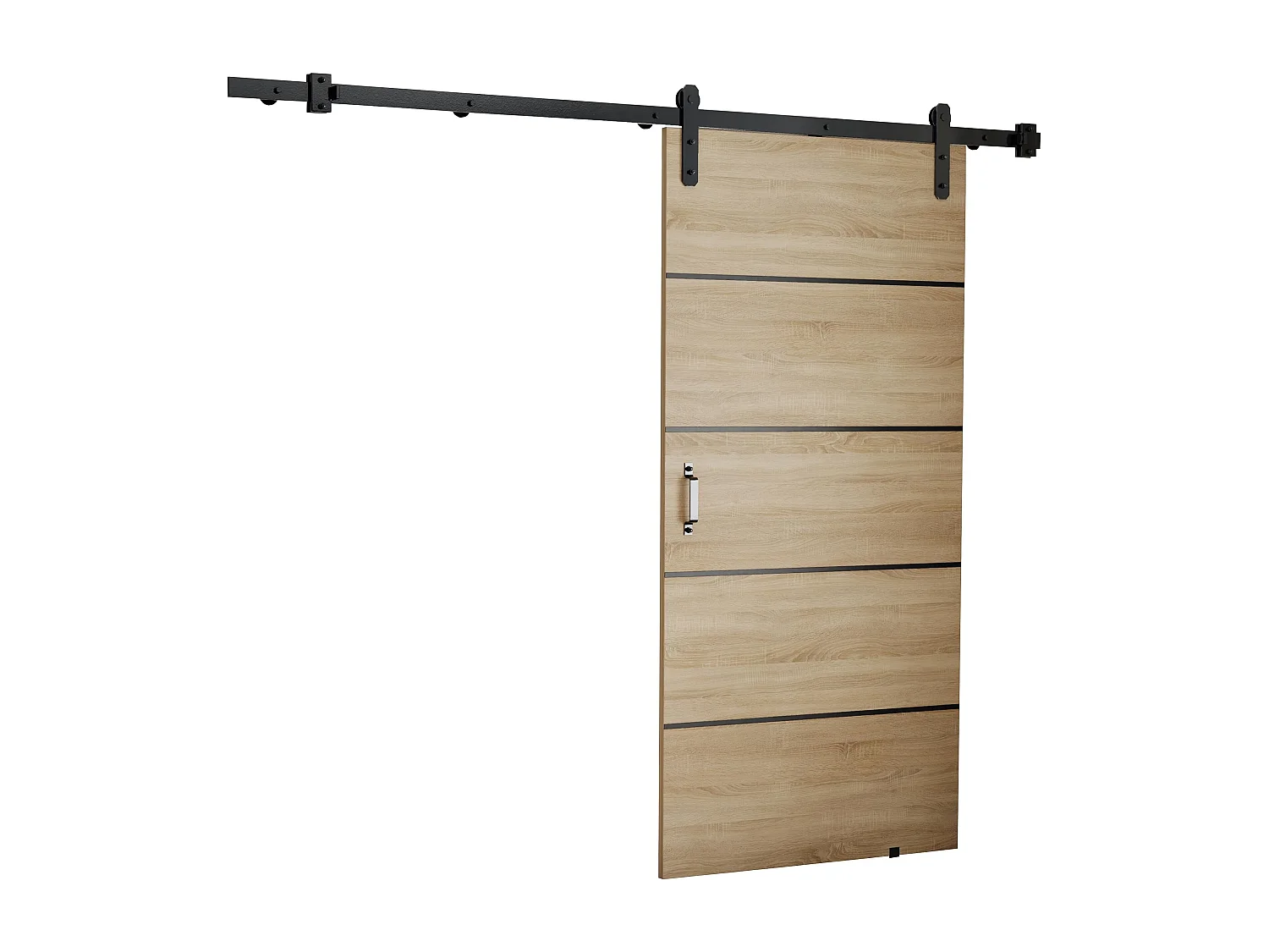 Drzwi przesuwne LOFT LORNI 100 dąb sonoma 4880090 - obrazek 1