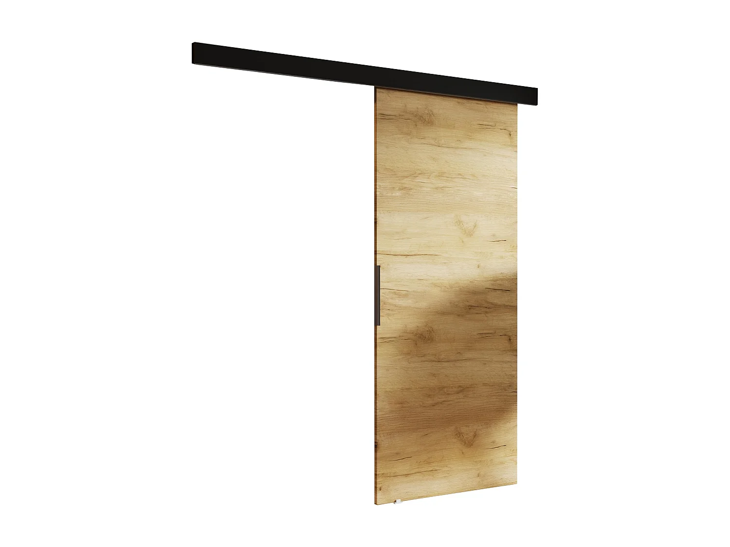 Drzwi przesuwne z maskownicą MALIBU 100 dąb craft złoty 4880298 - obrazek 1