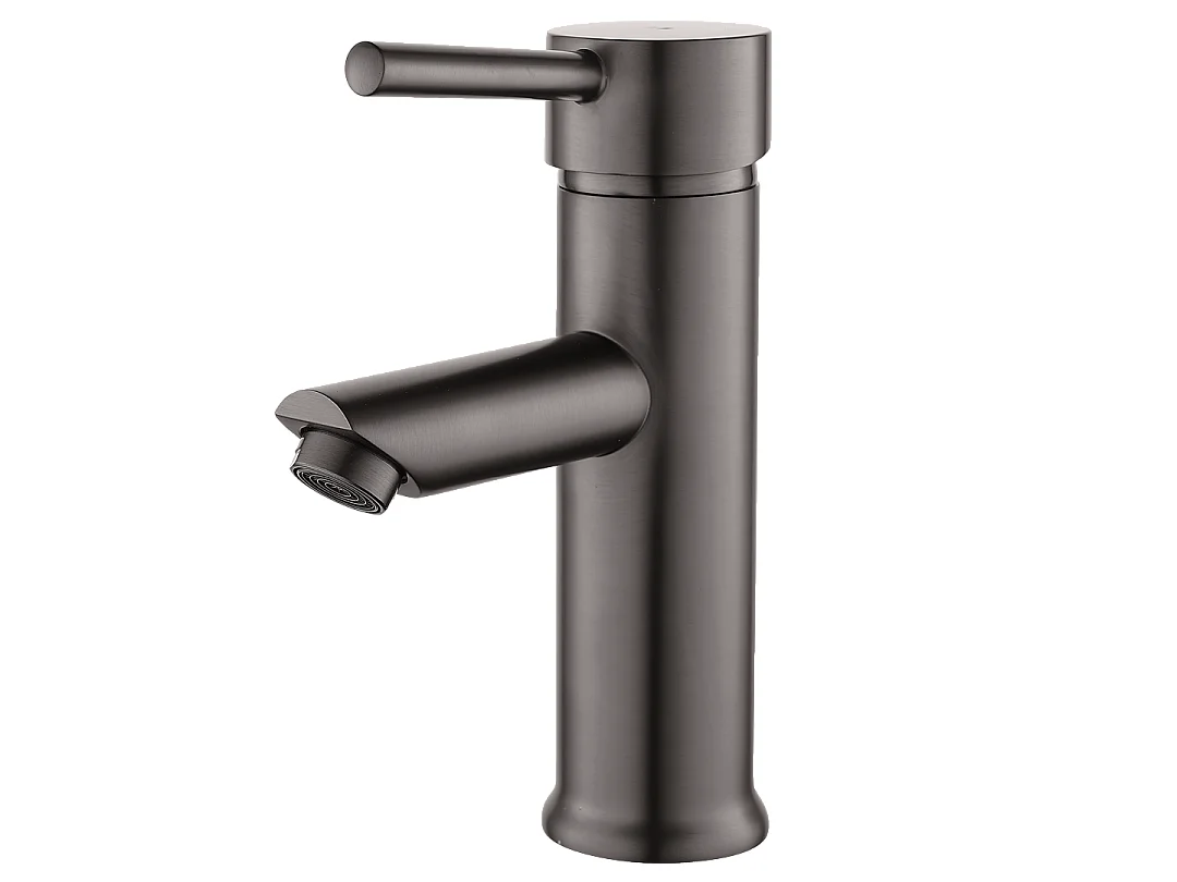 Deco bateria umywalkowa niskie szary metaliczny - Essebagno 4898086 - obrazek 1