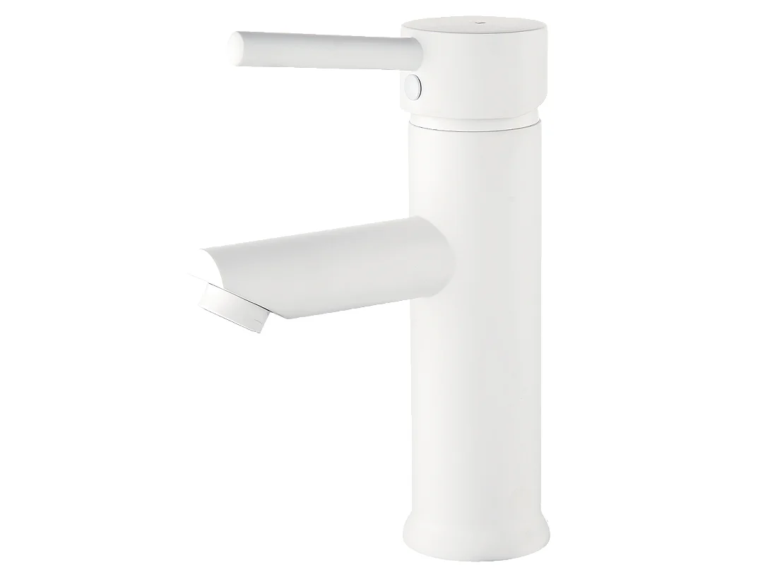 Deco bateria umywalkowa matowa biel – Essebagno 4898103