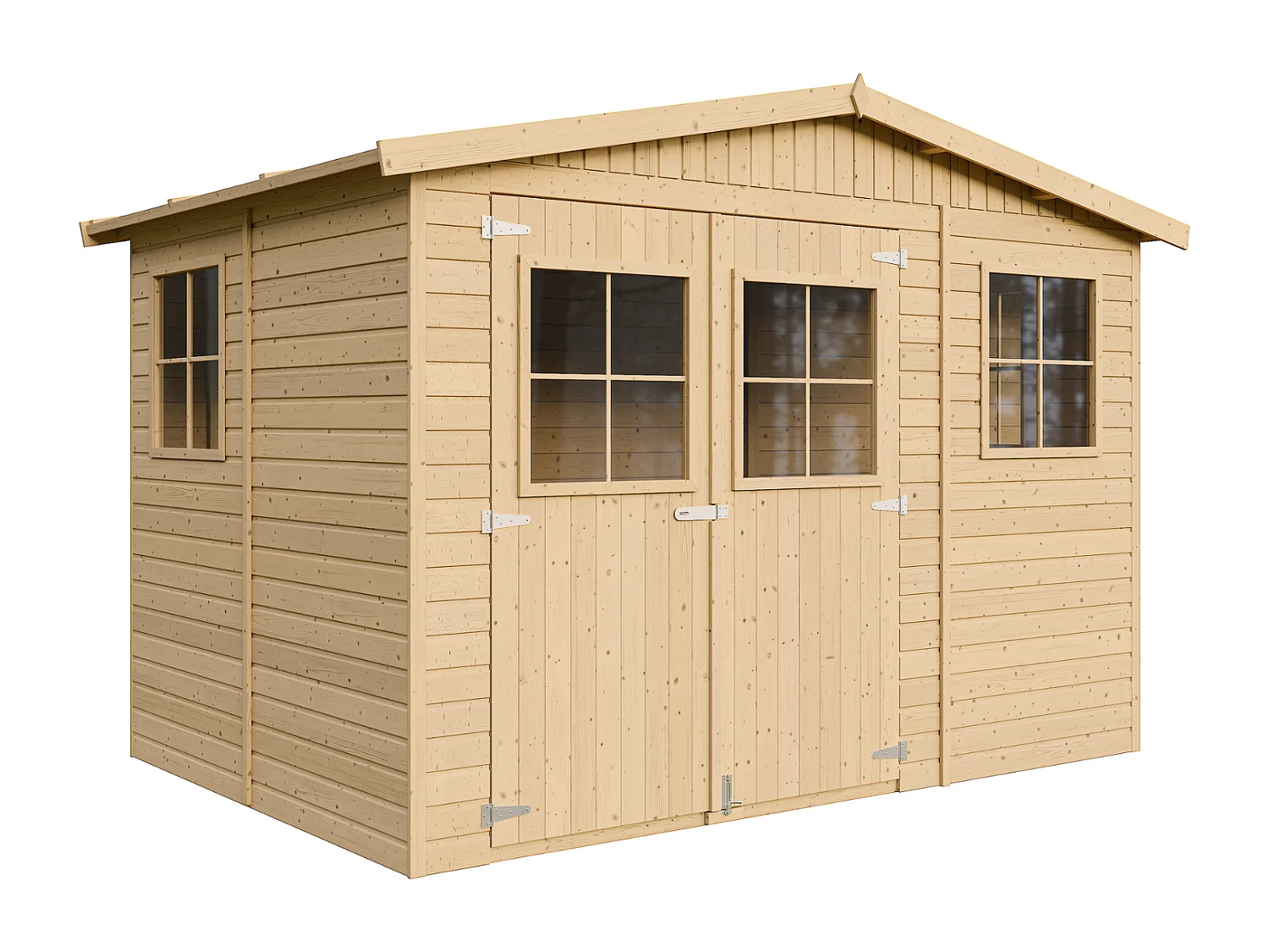 Drewniany domek ogrodowy - 303 x 199 - 6 m² - M334 2959763 - obrazek 1