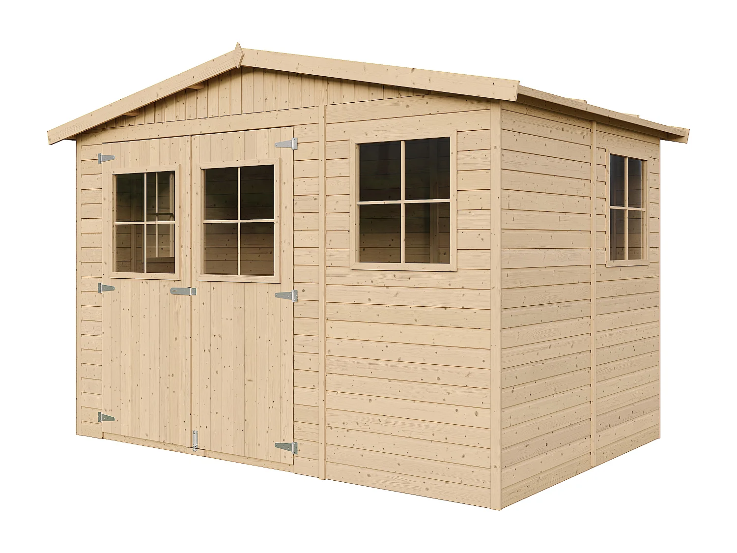 Domek ogrodowy z podłogą - 6 m² - 303 x 199 - 6 m² - M334+M334G 2959831 - obrazek 1