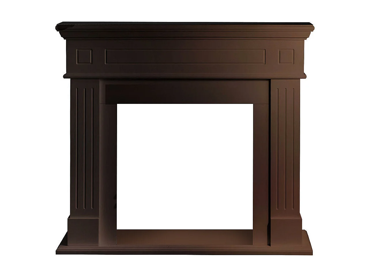 Drewniana obudowa ramy kominka szer 110xgł 36xwys 100 Cambridge Walnut 4902634