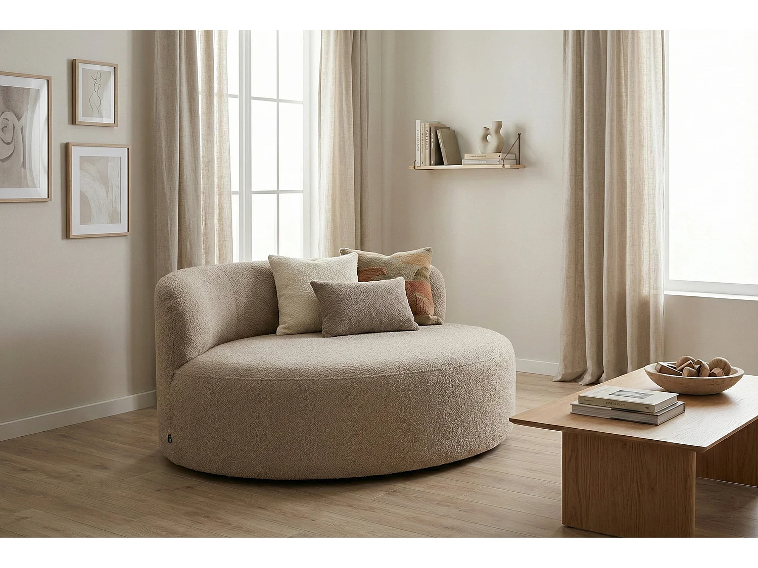 Cloud Sofa Luna – nowoczesna dwuosobowa sofa premium, ultra miękki komfort design 4876792