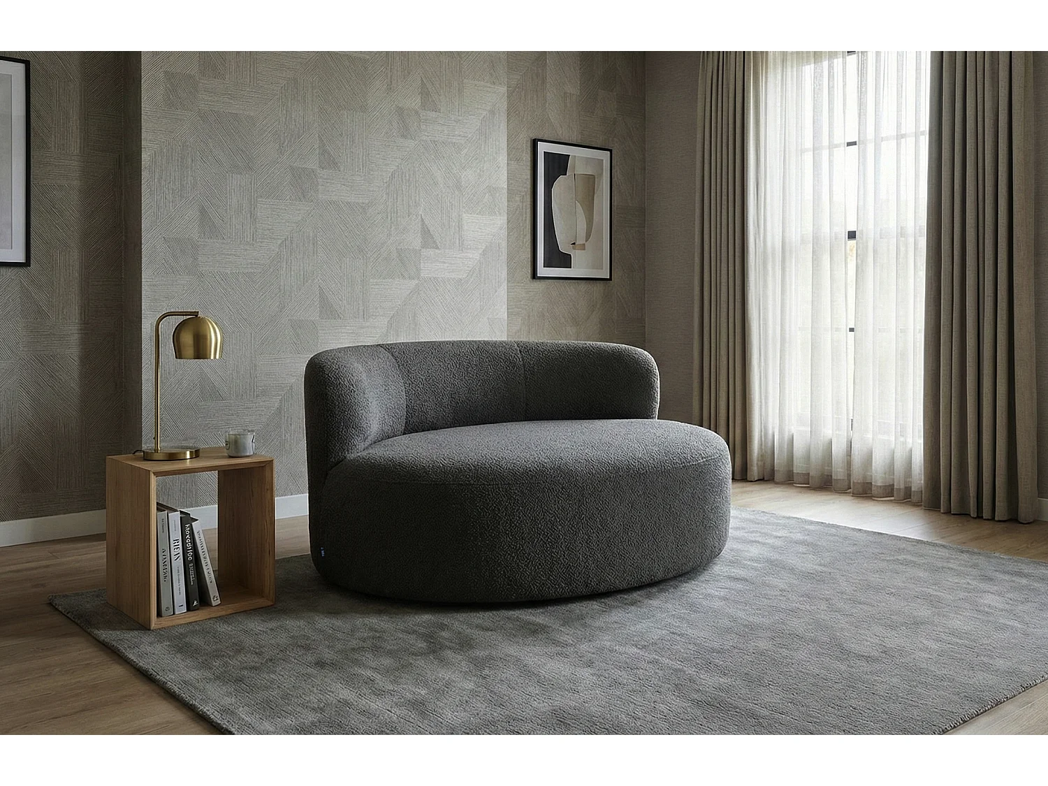 Cloud Sofa Luna – nowoczesna dwuosobowa sofa premium, ultra miękki komfort design 4876750