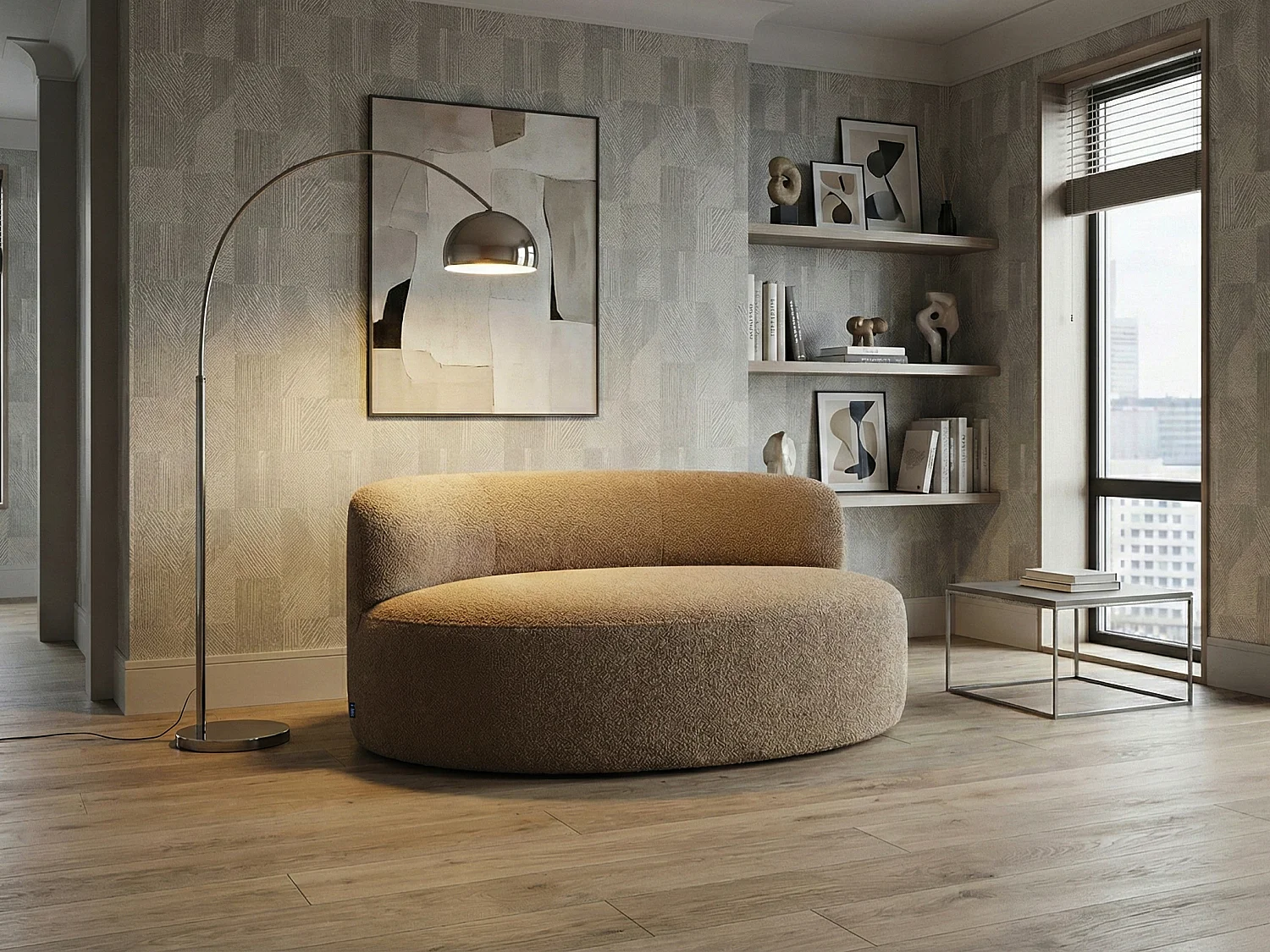 Cloud Sofa Luna – nowoczesna dwuosobowa sofa premium, ultra miękki komfort design 4876751