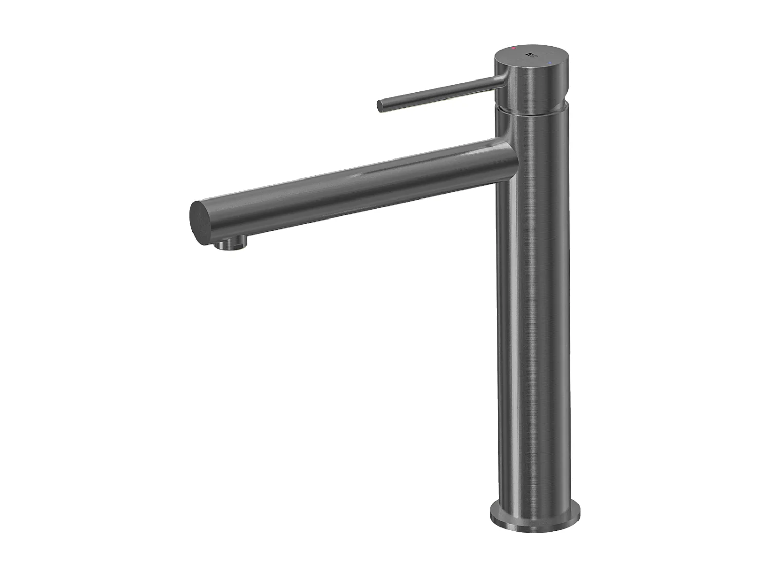 Luisa bateria miedziana umywalkowa wysoka metaliczny szary – Essebagno 1385413