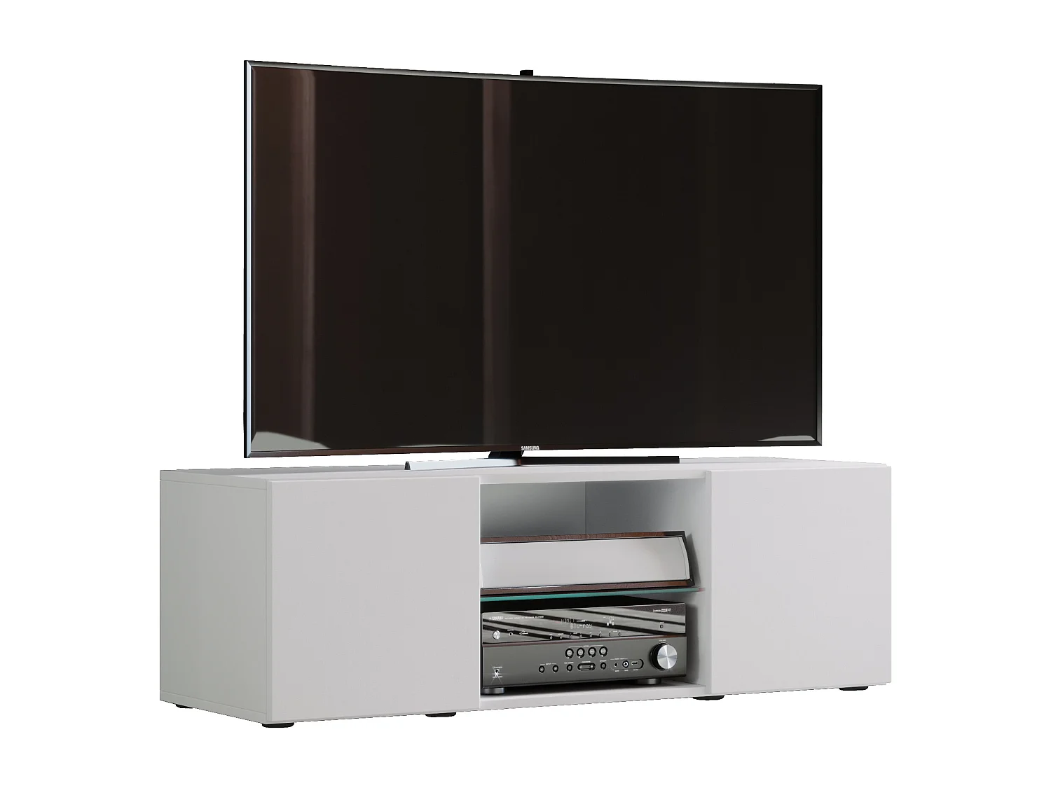 Drewno TV Lowboard Szafka telewizyjna Lowina L 1606973 - obrazek 1