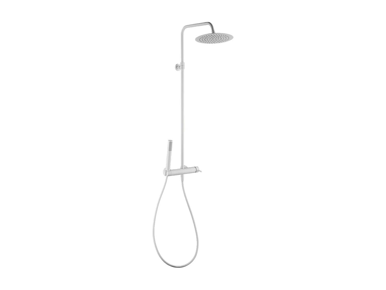 Luisa kolumna prysznicowa mechaniczna biała – Essebagno 1387333