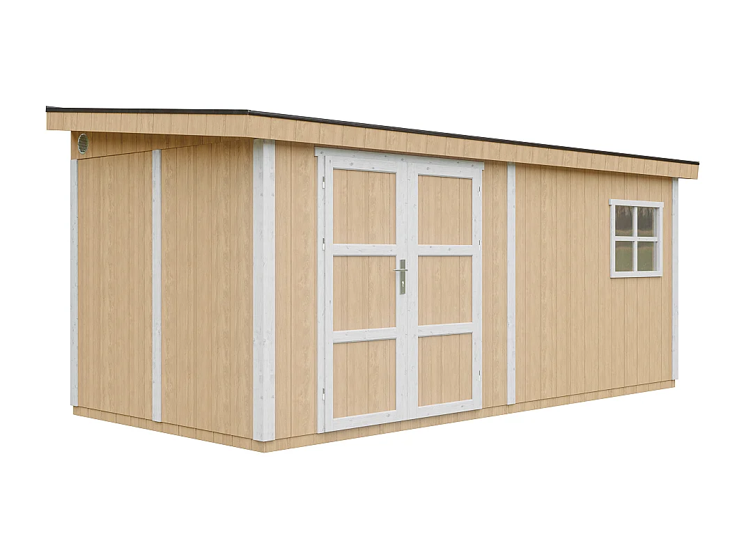 Domek ogrodowy najwyższej jakości - 11,47 m² - H231x248x530 cm - M940-HARVEST HONEY 4920790 - obrazek 1