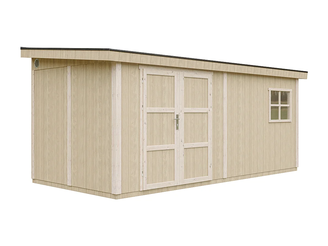 Domek ogrodowy najwyższej jakości - 11,47 m² - H231x248x530 cm - M940 4920793 - obrazek 1