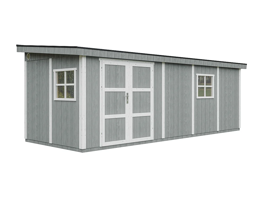 Domek ogrodowy najwyższej jakości – 14,30 m² – H231x248x648 cm – M941-CAVERN STEEL 4920796