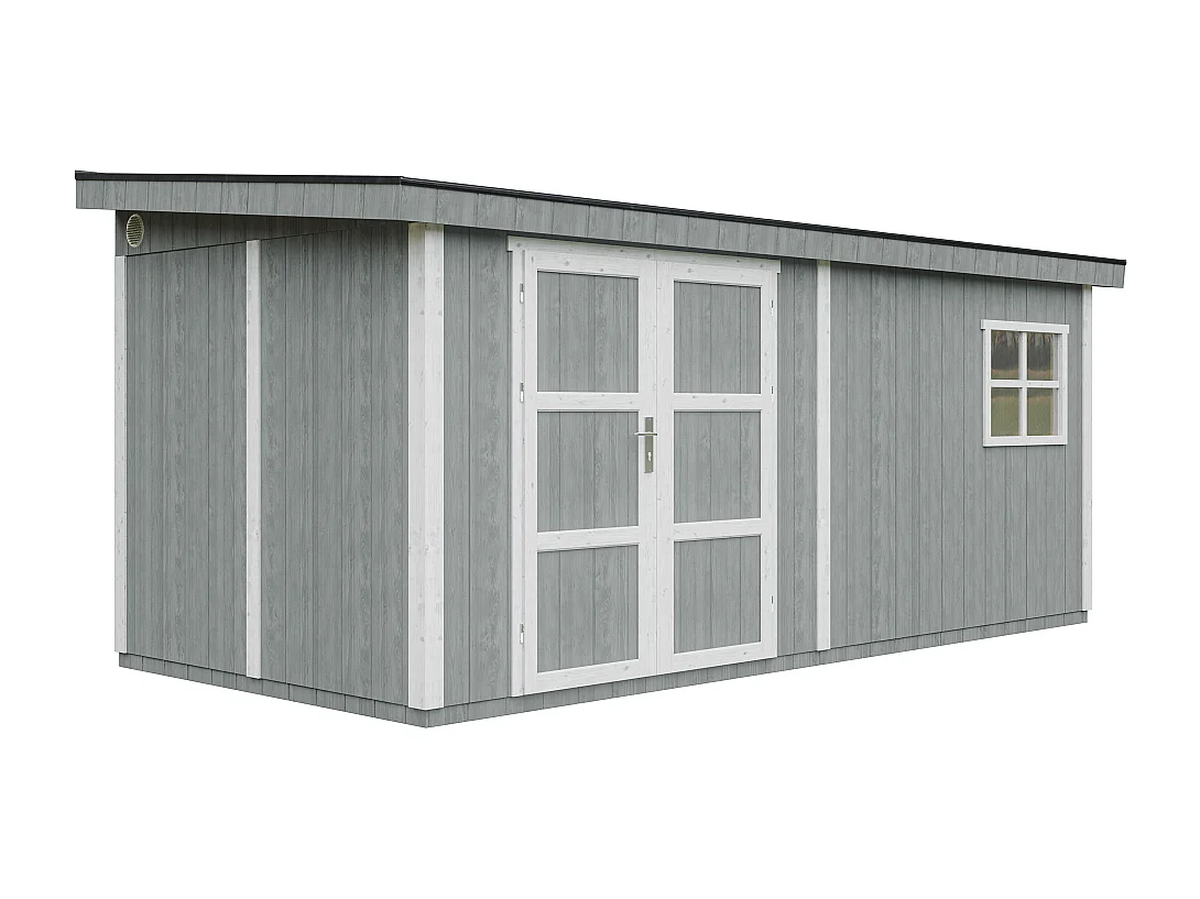 Domek ogrodowy najwyższej jakości – 11,47 m² – H231x248x530 cm – M940-CAVERN STEEL 4920819