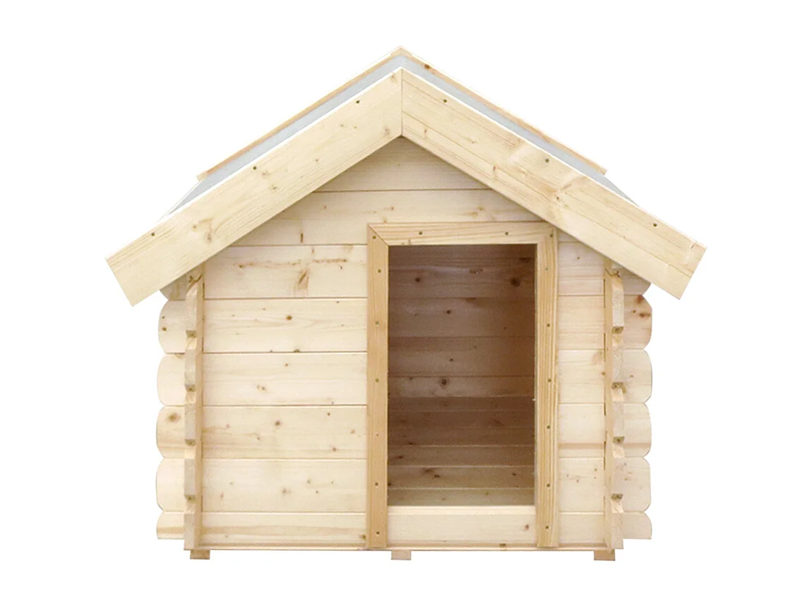 Drewniany domek dla psa – 80 x 99 x 76 cm – 0,43 m2 – M401-1 4920829