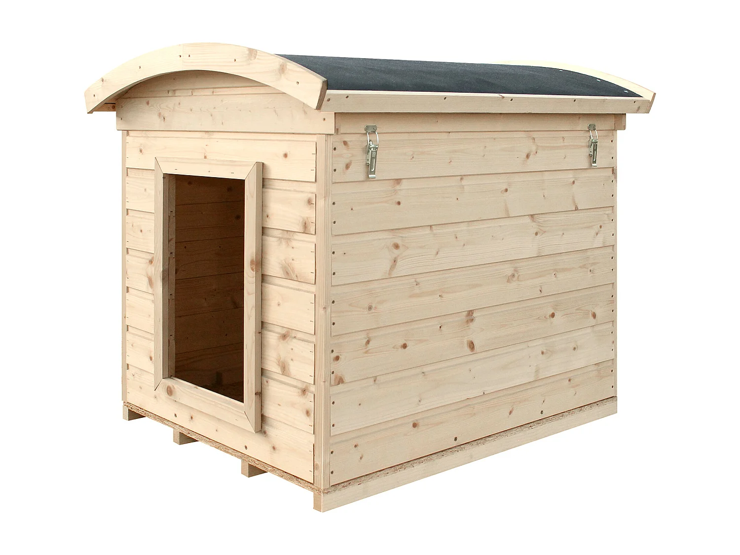 Drewniany domek dla psa - A85 x 102 x 87 cm - 0,66 m2 - M405-1 4920833 - obrazek 1