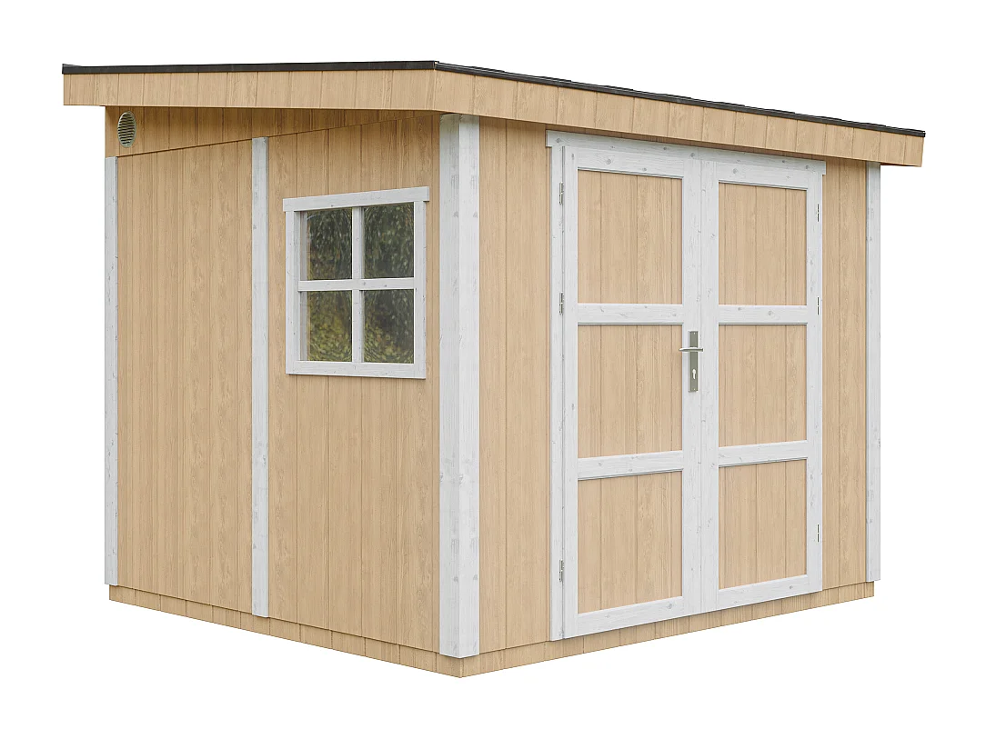Domek ogrodowy najwyższej jakości - 5,9 m² - H231x248x294 cm - M938-HARVEST HONEY 4920876 - obrazek 1