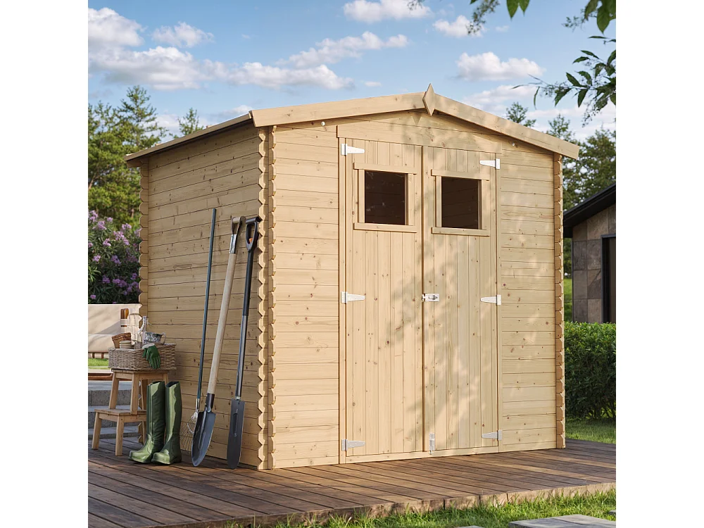 Drewniany domek ogrodowy - 4,33 m² - M369 3293874 - obrazek 1