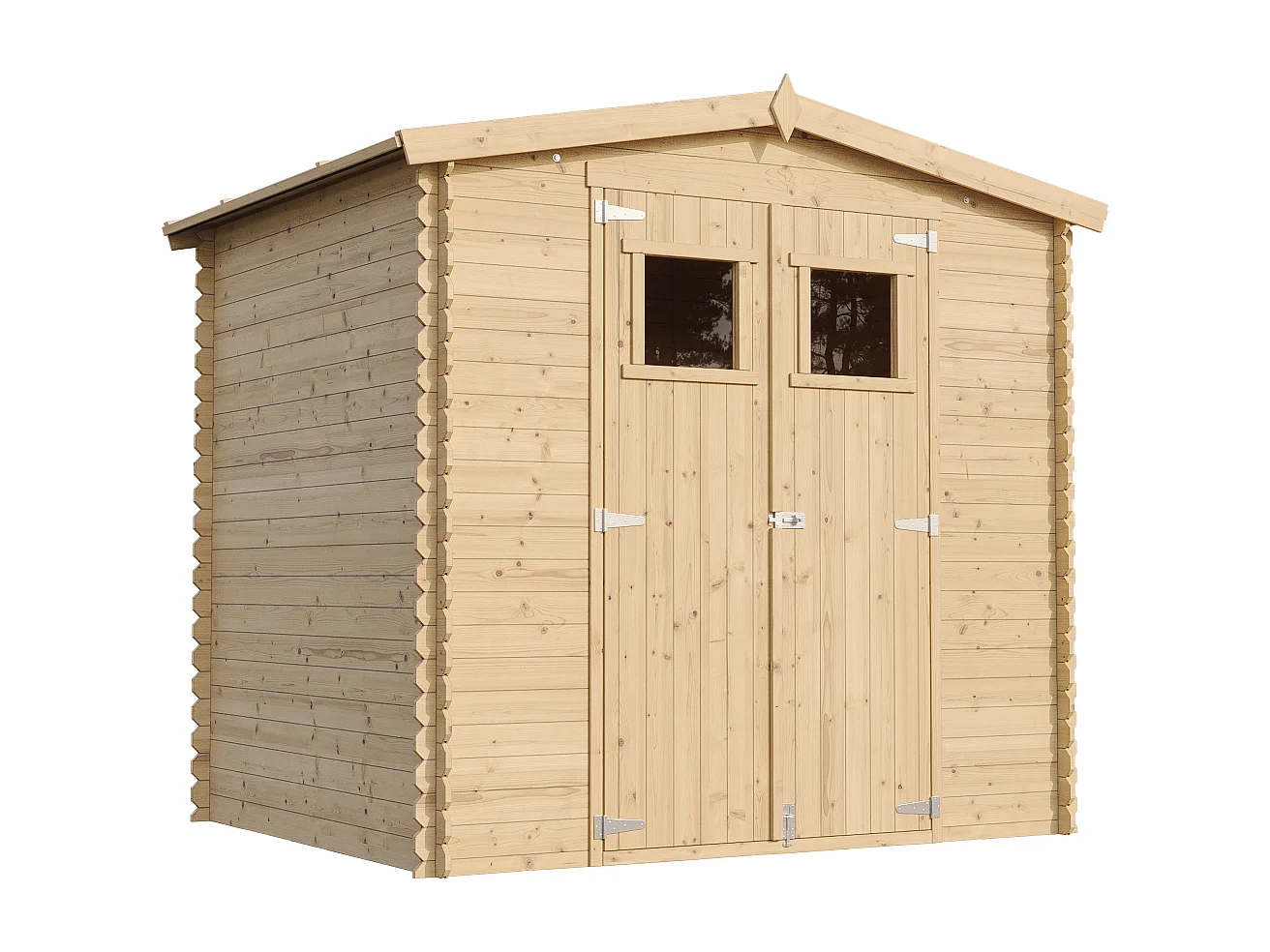 Drewniany domek ogrodowy z podłogą LP ProStruct - 226x236xH224 cm / 4.33 m² - M369+M369G 3293857 - obrazek 1