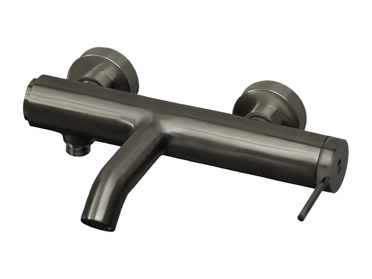 Luisa mieszacz wannowo-prysznicowy mechaniczny Szary gun metal – Essebagno 1552877