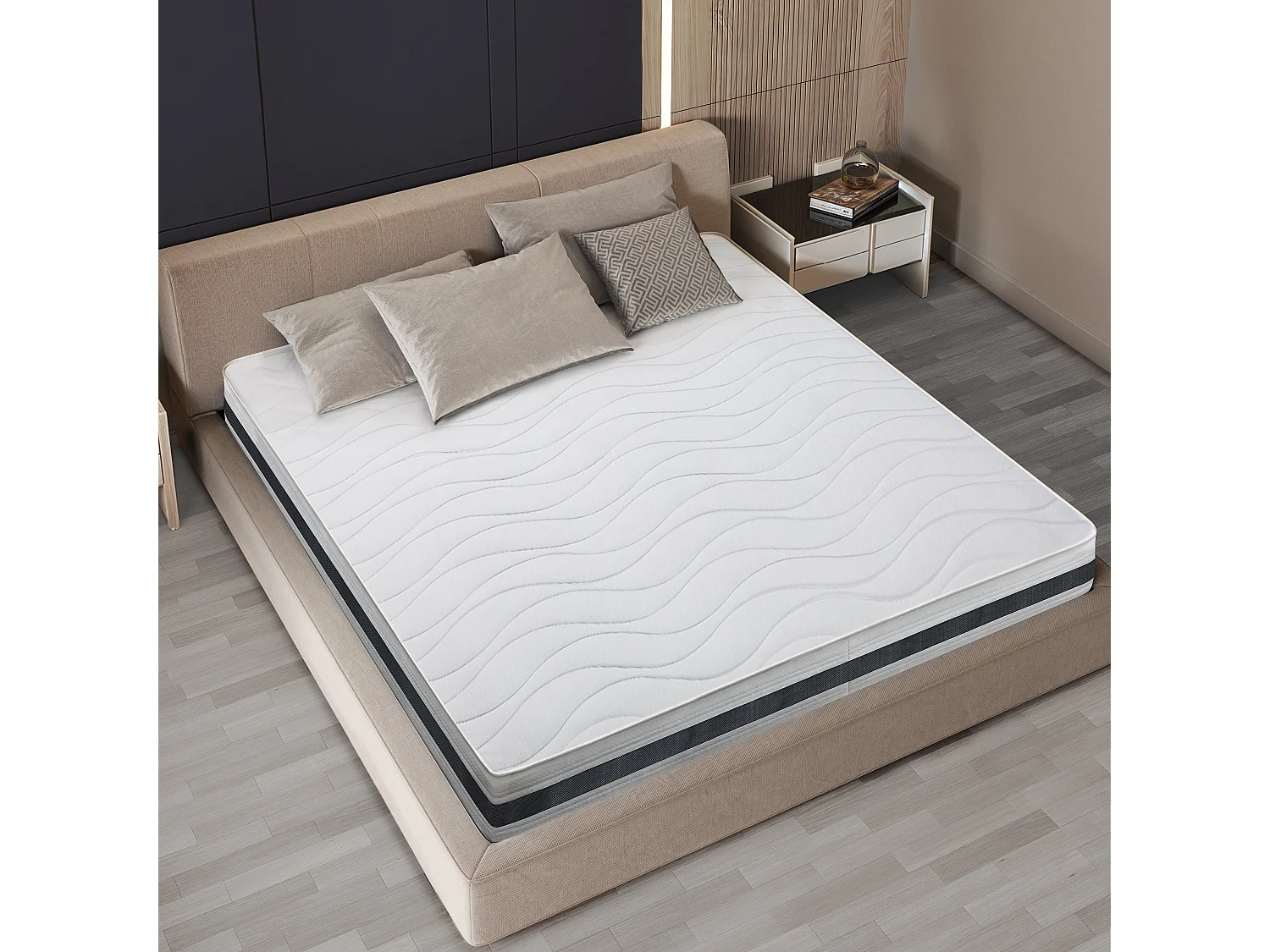 Materac ESSENTIAL 140 X 200 Waterfoam Hipoalergiczny 20CM wyprodukowany we Włoszech 3507367 - obrazek 1