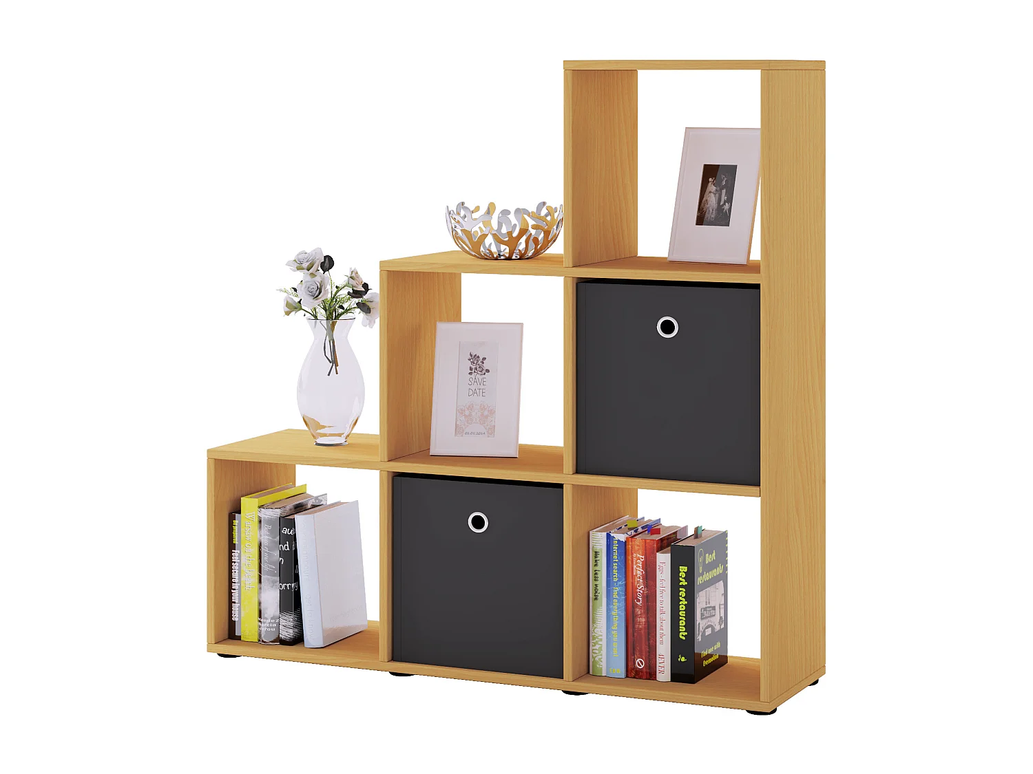Stojak Staircase Shelf 6 przedziałów Nitas 1607809 - obrazek 1
