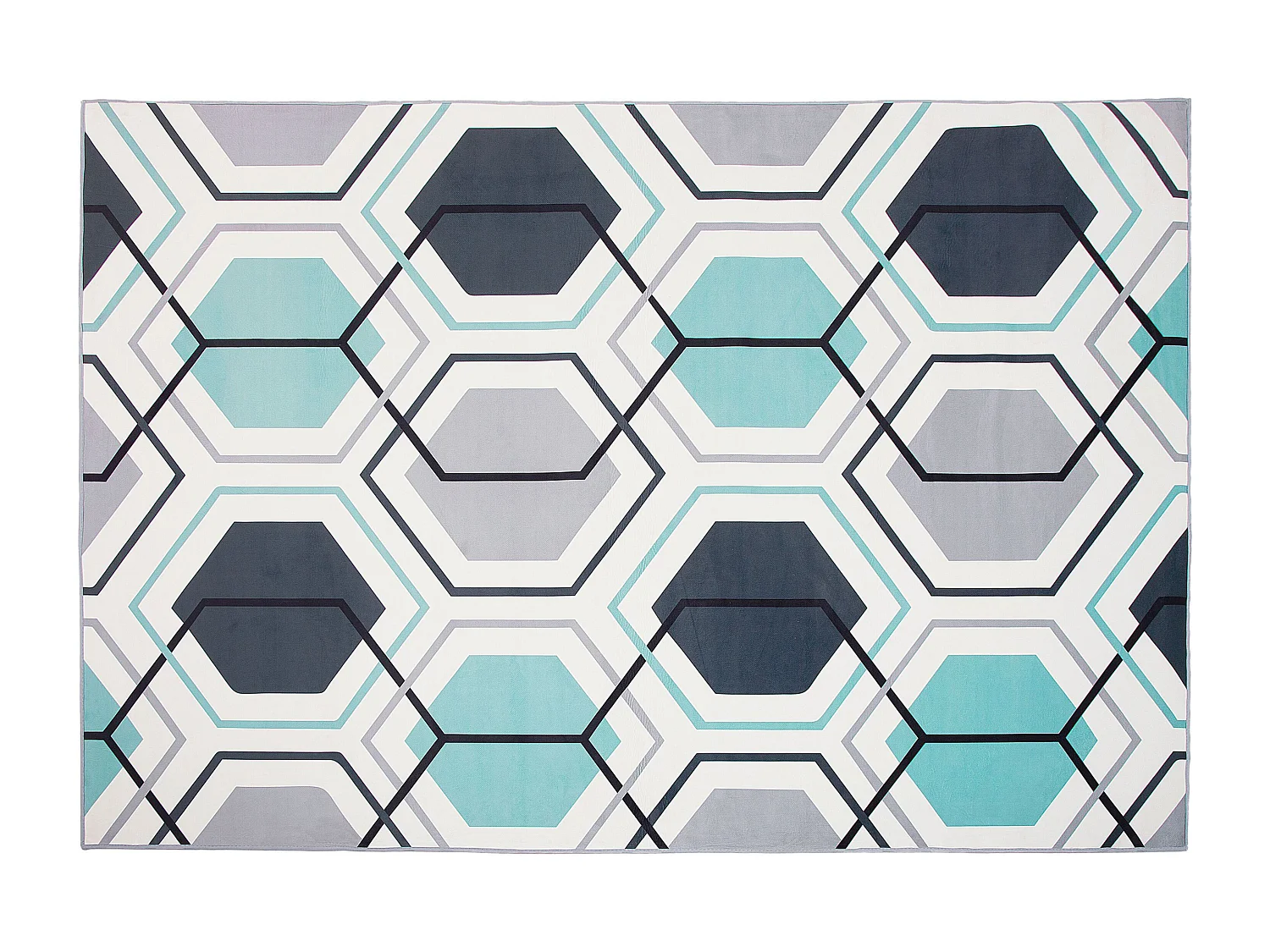 Dywan 160 x 230 cm wielokolorowy GIRESUN 178057 - obrazek 1