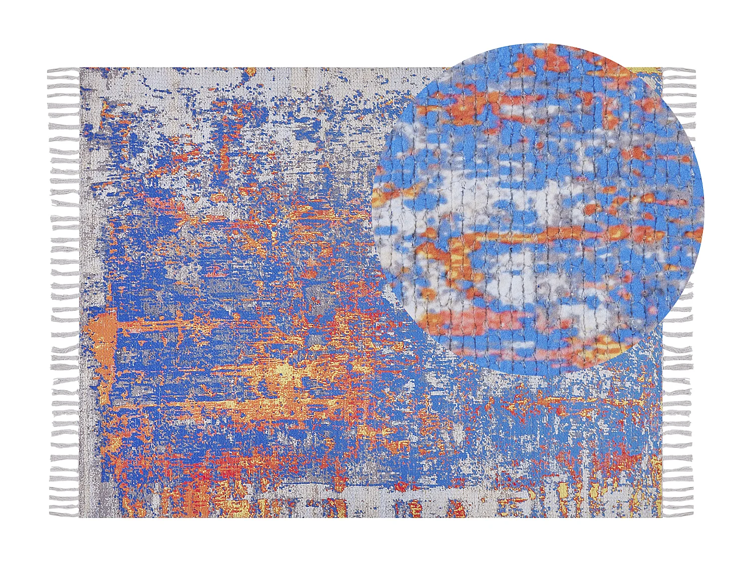Dywan 150 x 230 cm wielokolorowy ACARLAR 179269 - obrazek 1